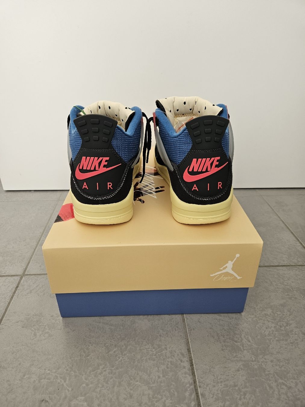 Jordan Scarpe da uomo: Jordan 4 Retro Union Off Noir – Nuovo e nell'imballaggio originale da camorino venduto da abenzo 3