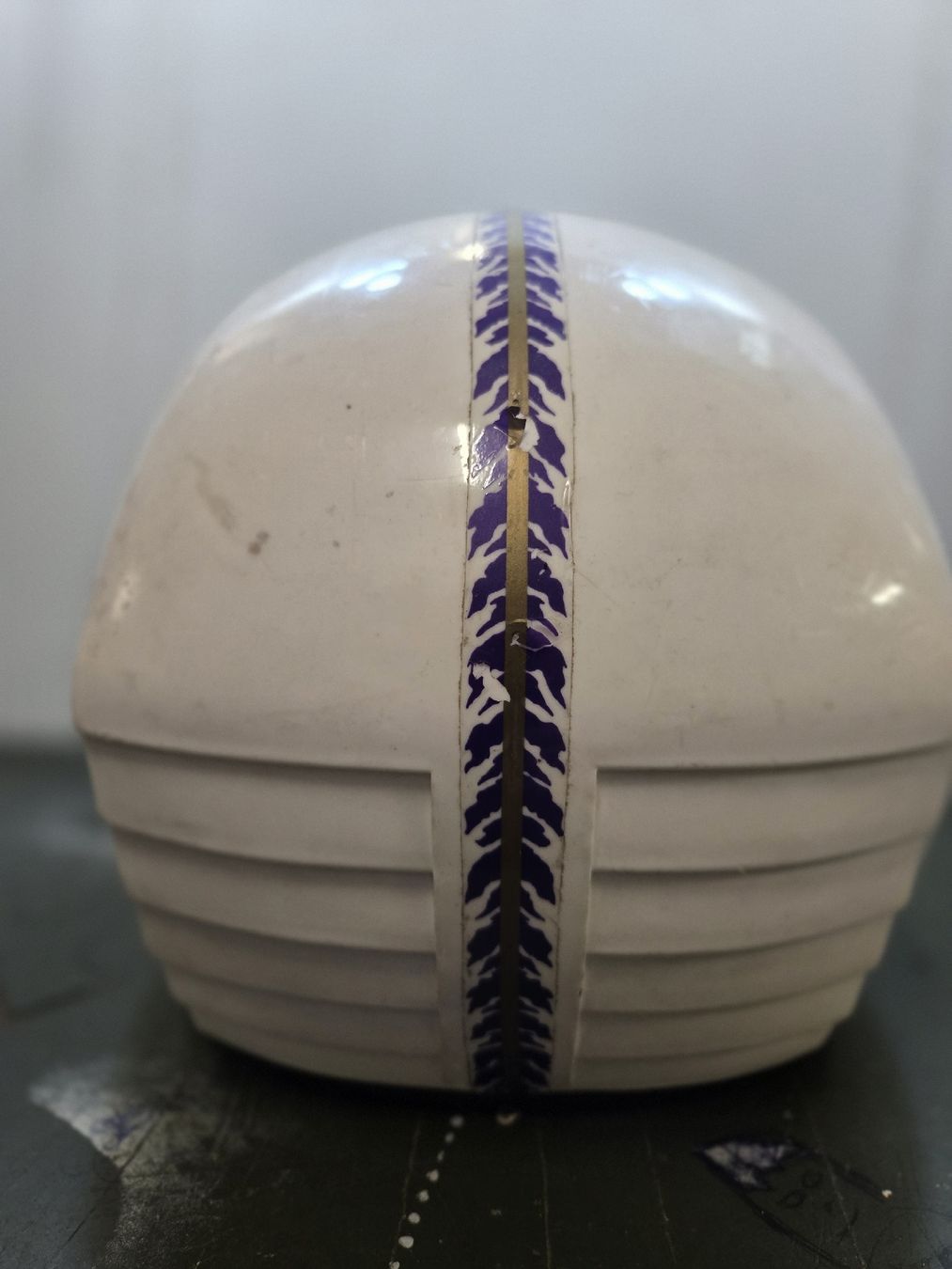 Caschi: Casque integral Blak Flys IWA blanc violet  – Difettoso da Genève venduto da xso_dm5n 4