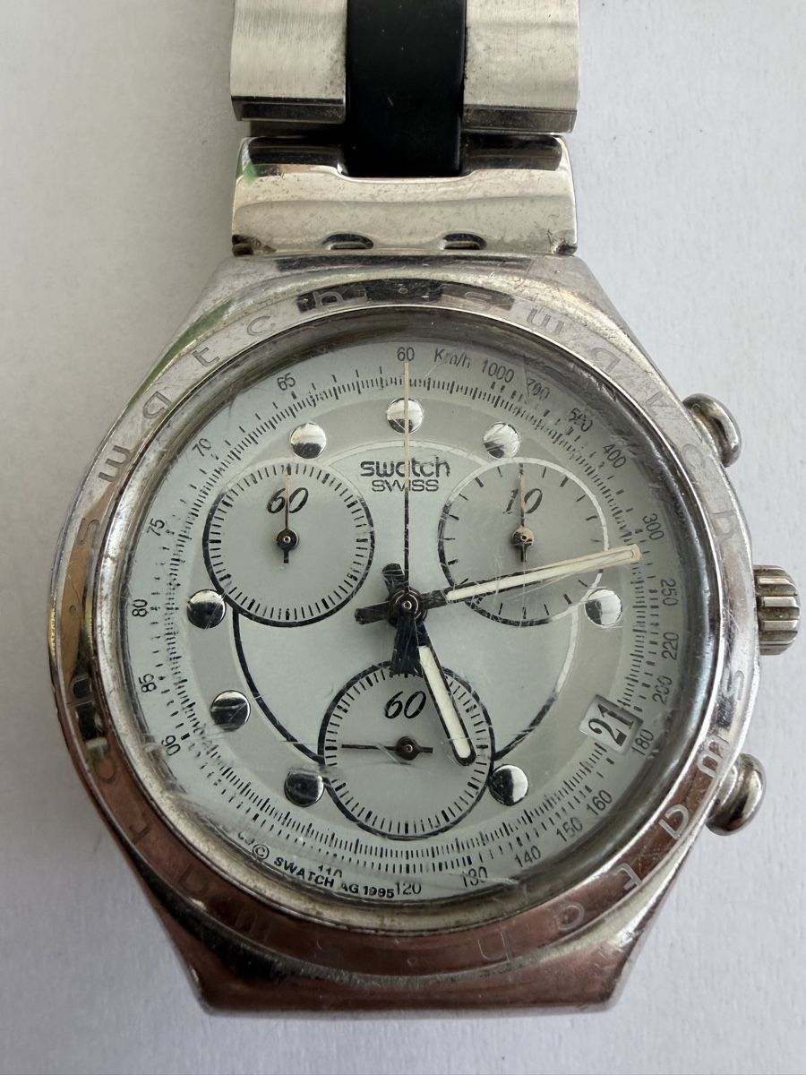 Swatch Uhren: Swatch Irony Chrono vintage – Gebraucht aus Echallens von JAR69