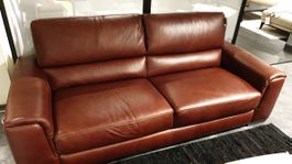 Natuzzi Echt-Ledersofa braun sehr guter Zustand