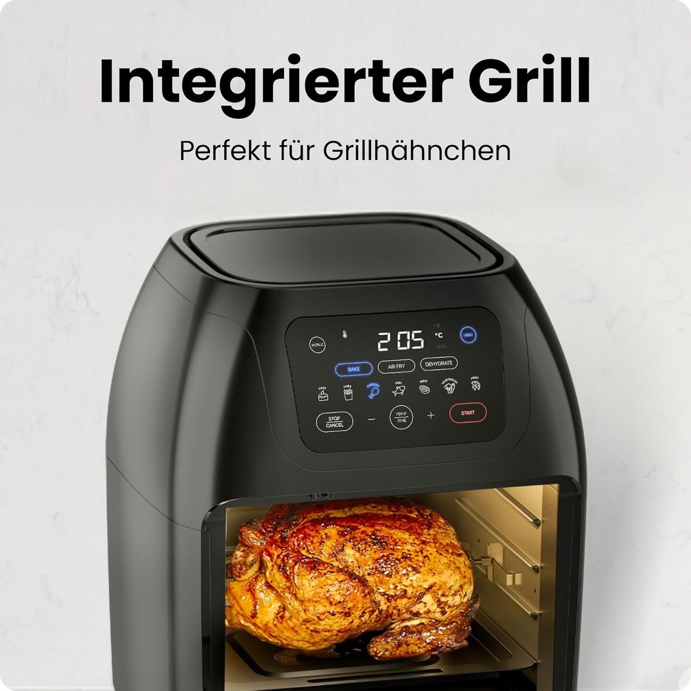 Elettrodomestici da cucina: Heissluftfritteuse Backofen 12 Liter mit Drehspiess – Nuovo e nell'imballaggio originale da St. Gallen venduto da sch_zsz7 6