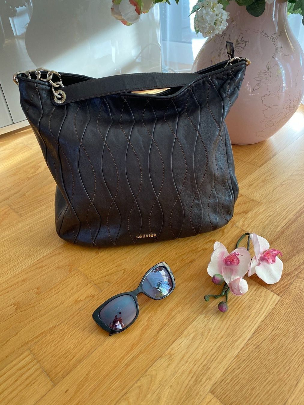 Borse da donna: Echtleder Tasche von LOUVIER – Usato da Affoltern am Albis venduto da Elenaki67 2