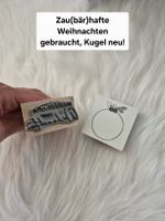 Holzstempelset Weihnacht