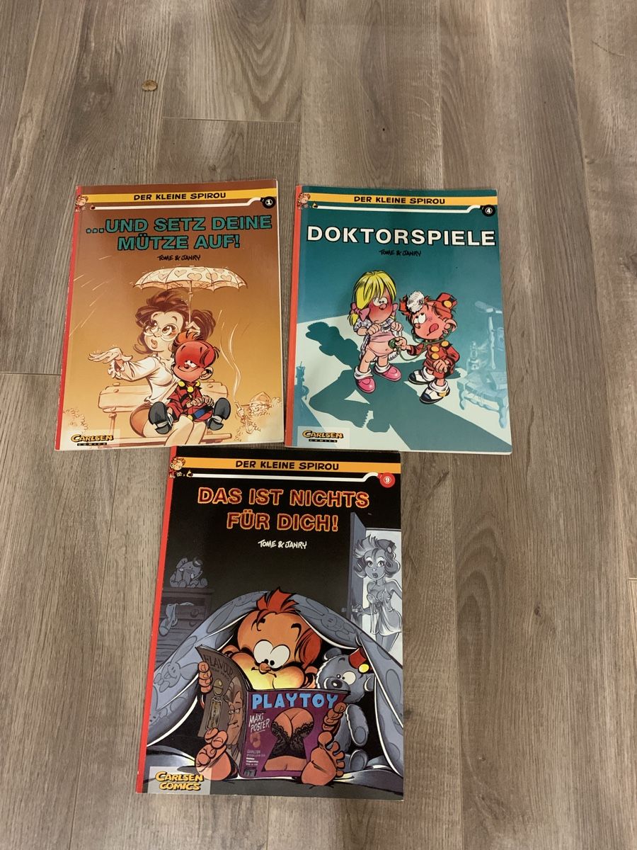 Comics: 3 Der kleine Spirou Hefte – Gebraucht aus Flumenthal von Lema3