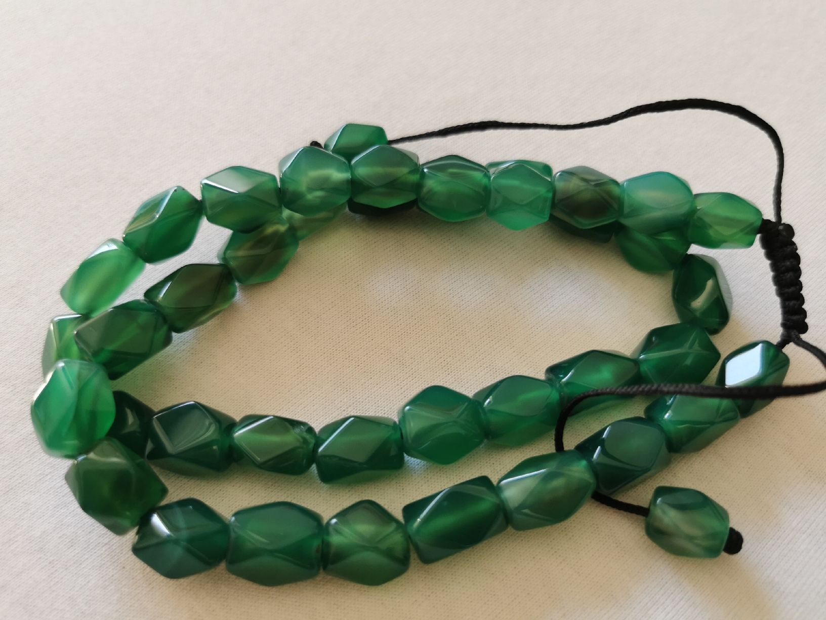 Catenine: Kette aus Jade – Nuovo (secondo la descrizione) da Schlieren venduto da vlalif 4