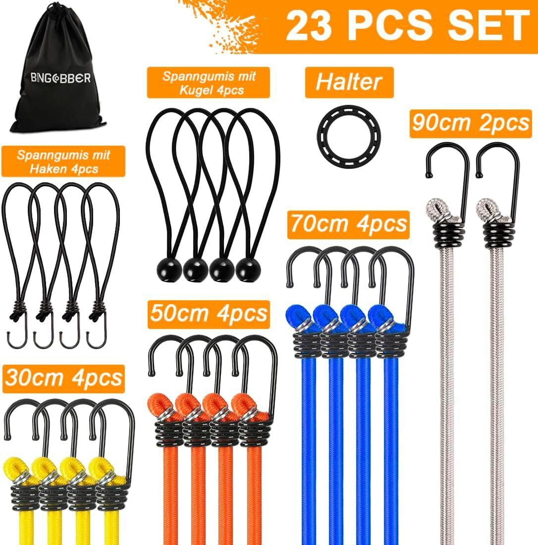 Tous les outils: Spanngummis mit Haken 23PCS – Neuf avec emballage d'origine à Nuglar par SaleRitter 1