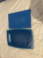 Schneidebretter blau 2er Set gute Zustand