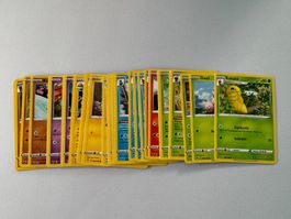Pokemon TCG Konvolut aus Farbenschock (2020) 32 Karten