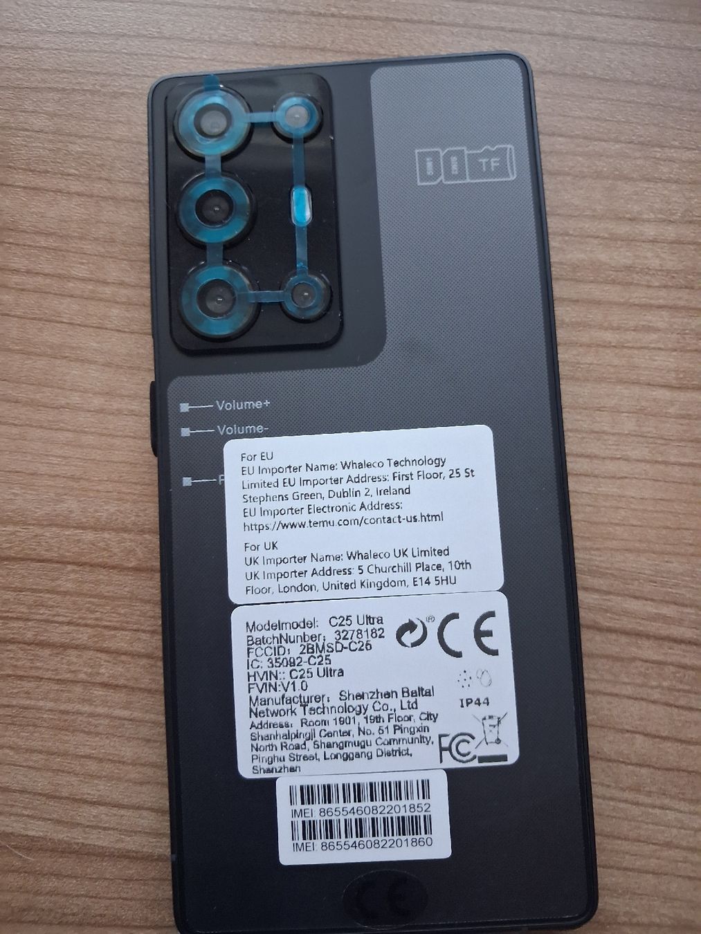 Telefoni cellulari / Smartphones: Smartphon C25 Utra G 5 – Nuovo e nell'imballaggio originale da Thayngen venduto da fische40 3