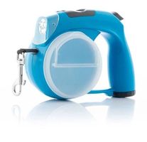 Hundeleine 6-in1- mit Licht, Futterspender & Trinknapf -Top!