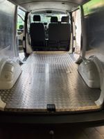 Bodenplatte Aluminium Riffelblech Ladeflaeche VW T6 Transpor