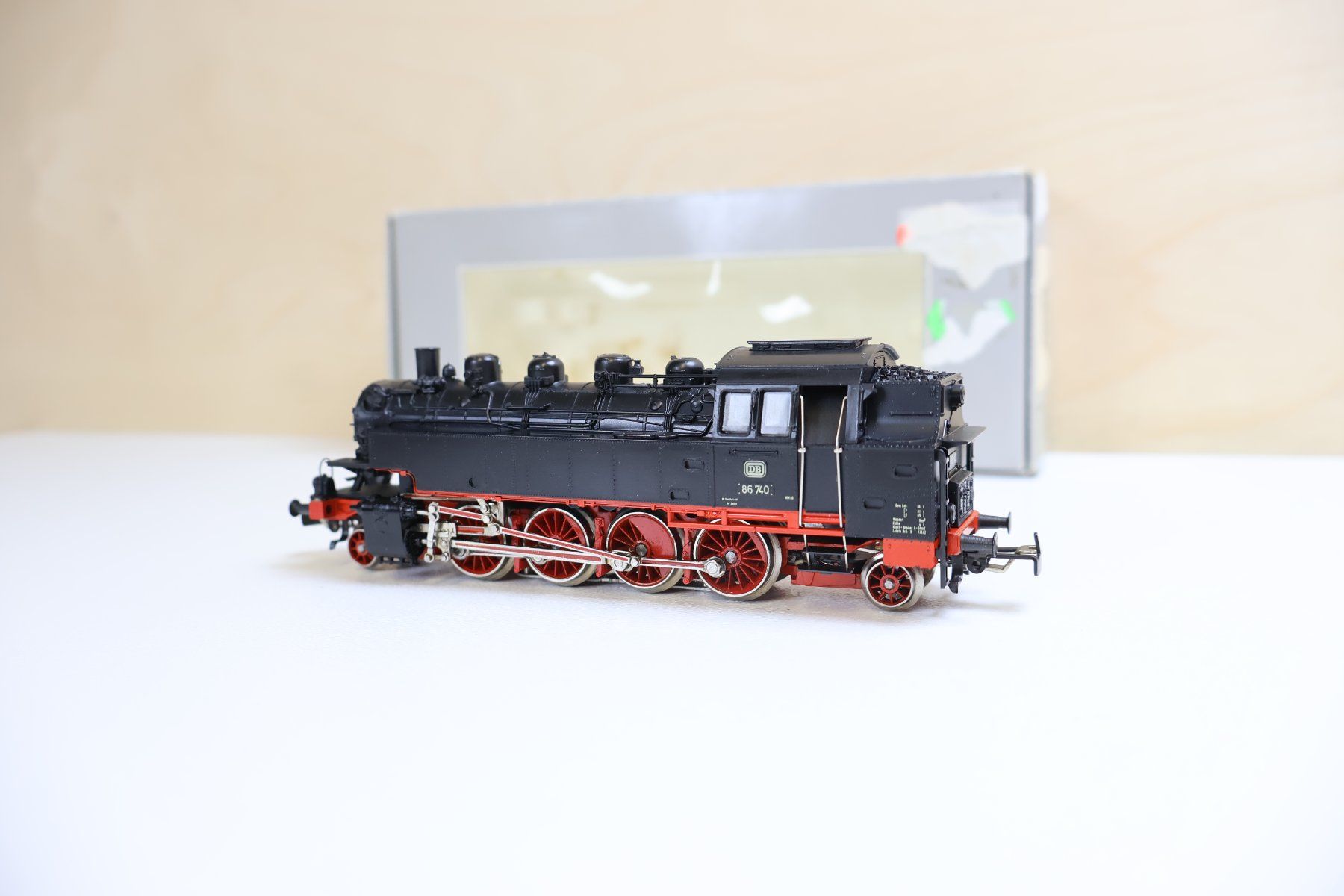 Märklin Modellini di ferrovie: Märklin Dampflok BR 86 - Digital + Telex - 3696 – Usato da Winterthur venduto da Monstera 5