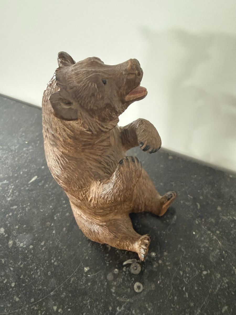 Figuren: Alter geschnitzter Bär aus Brienz – Gebraucht aus Biel/Bienne von newyorker80 3