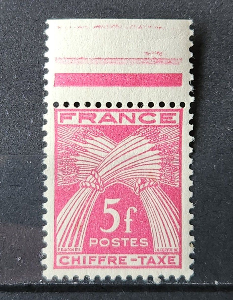 Alle Briefmarken: Frankreich Portomarken-Mi 78 ** – Neu (gemäss Beschreibung) aus Hittnau von stamps_and_coins