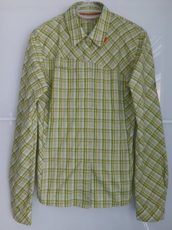 MAMMUT Blouse femme verte à carreaux taille S