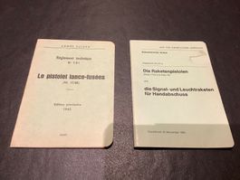 Manuels militaire sur les pistolets lance-fusées