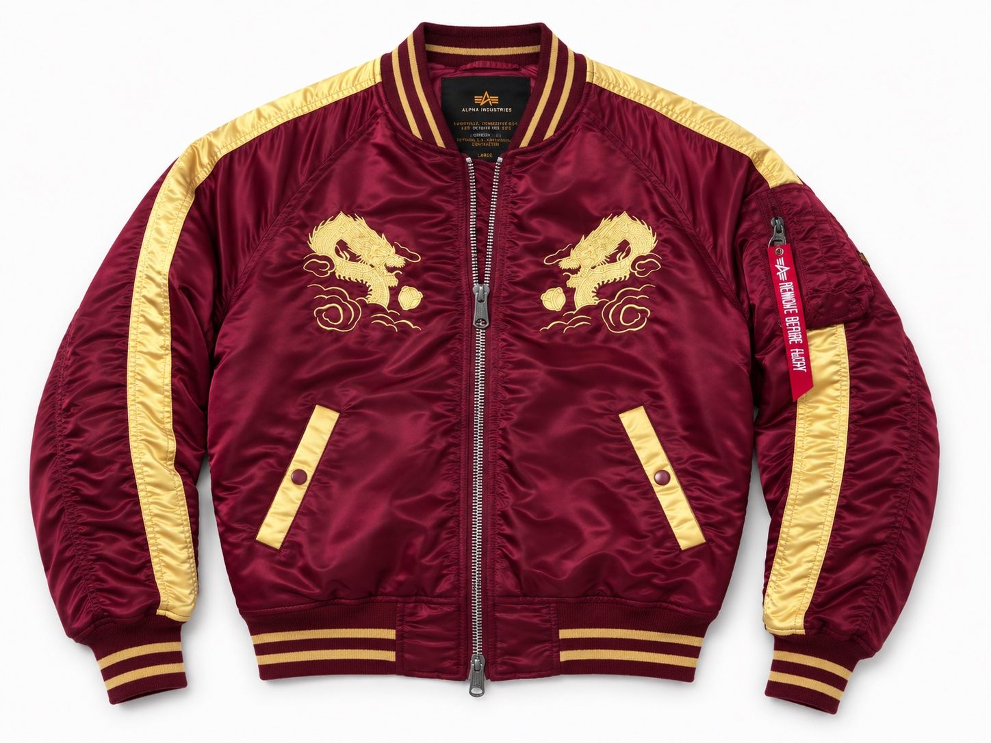 Alpha Industries Giacche: Alpha Industries Sukajan – Nuovo (secondo la descrizione) da Thalwil venduto da SlavStore 1