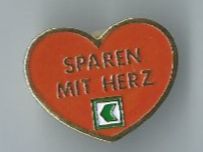 "Sparen mit Herz", Pin🧡