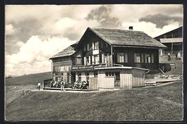 Adelboden, Berghotel Hahnenmoos mit Besu