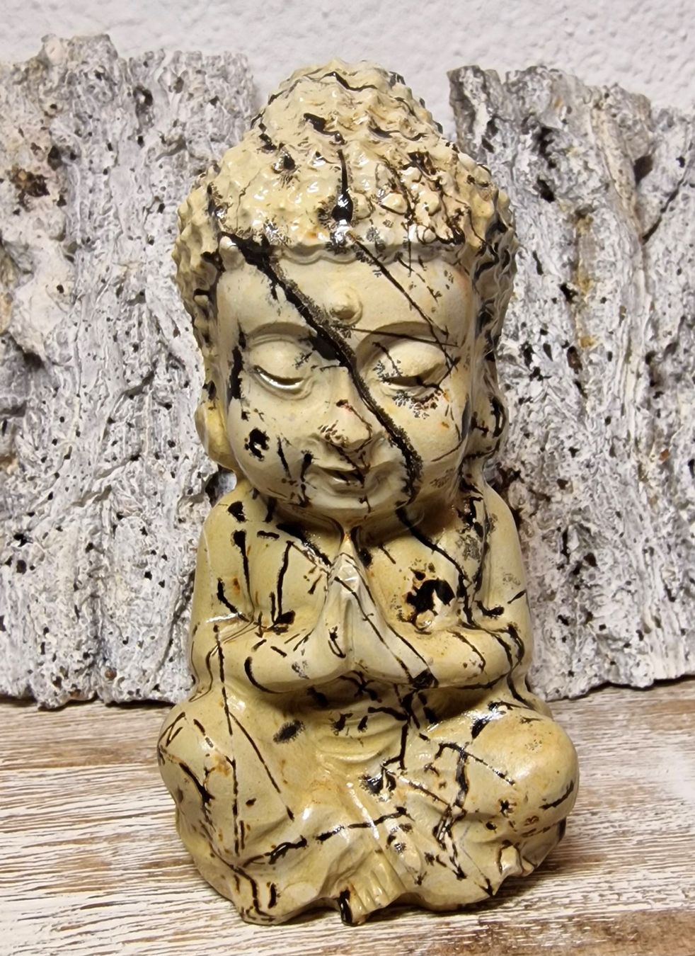 Minerali & Pietre curative: Buddha aus Landschaftsjaspis 875g – Nuovo (secondo la descrizione) da Matzingen venduto da Shay_Crystalz