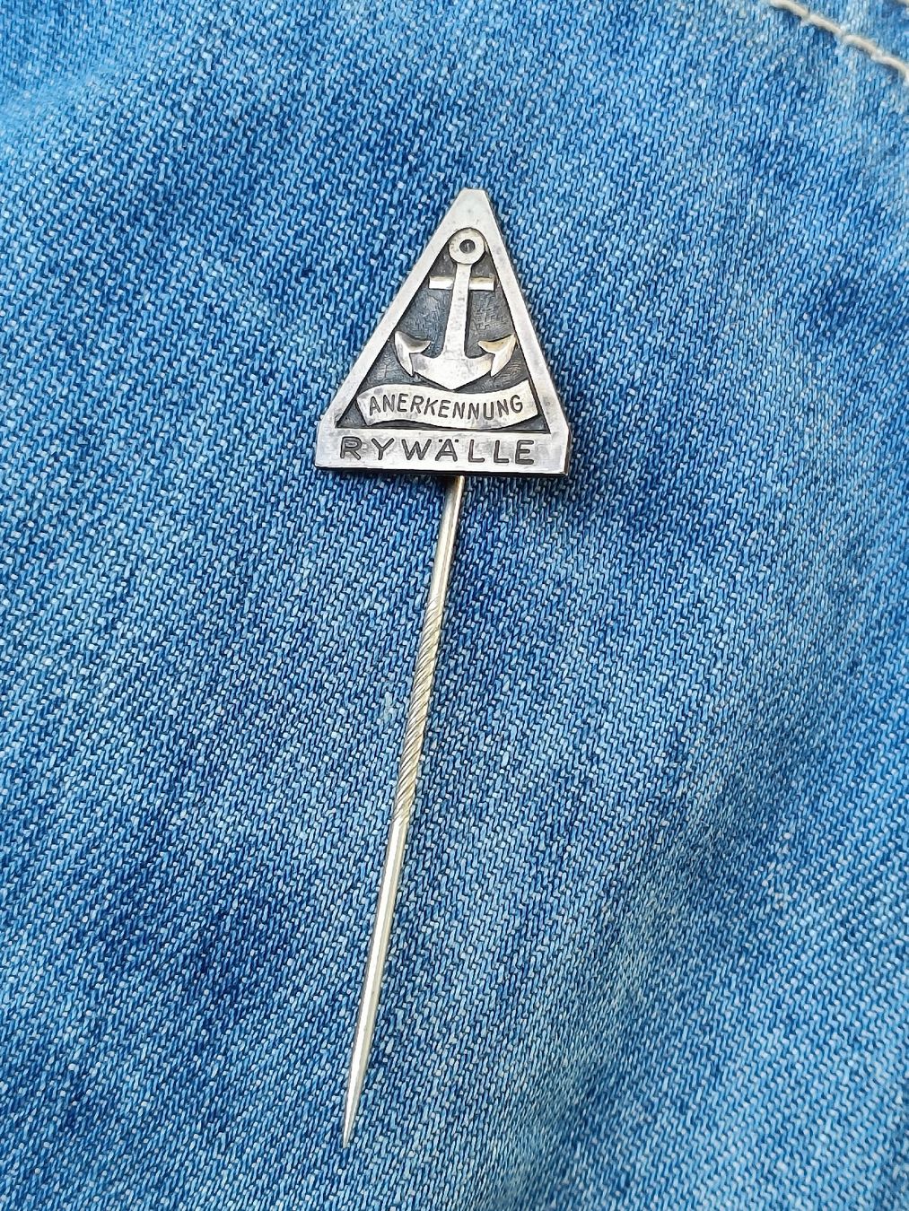 Placchette & Badge: Altes Abzeichen / Anerkennung - RYWÄLLE Basel  – Usato da Brugg AG venduto da Ente015 1