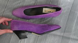Thompson Wildleder Pumps - 37 - Violett