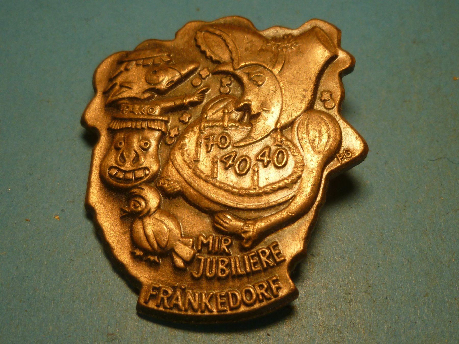 Placchette & Badge: FRÄNKENDORF 1988 BRONZE – Usato da Ried (Muotathal) venduto da Mandarin02