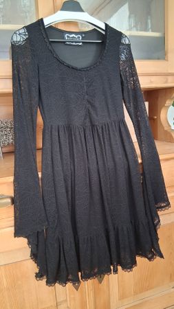 Süsses Kleid von Killstar schwarz mit Spitze Gr. S NEU