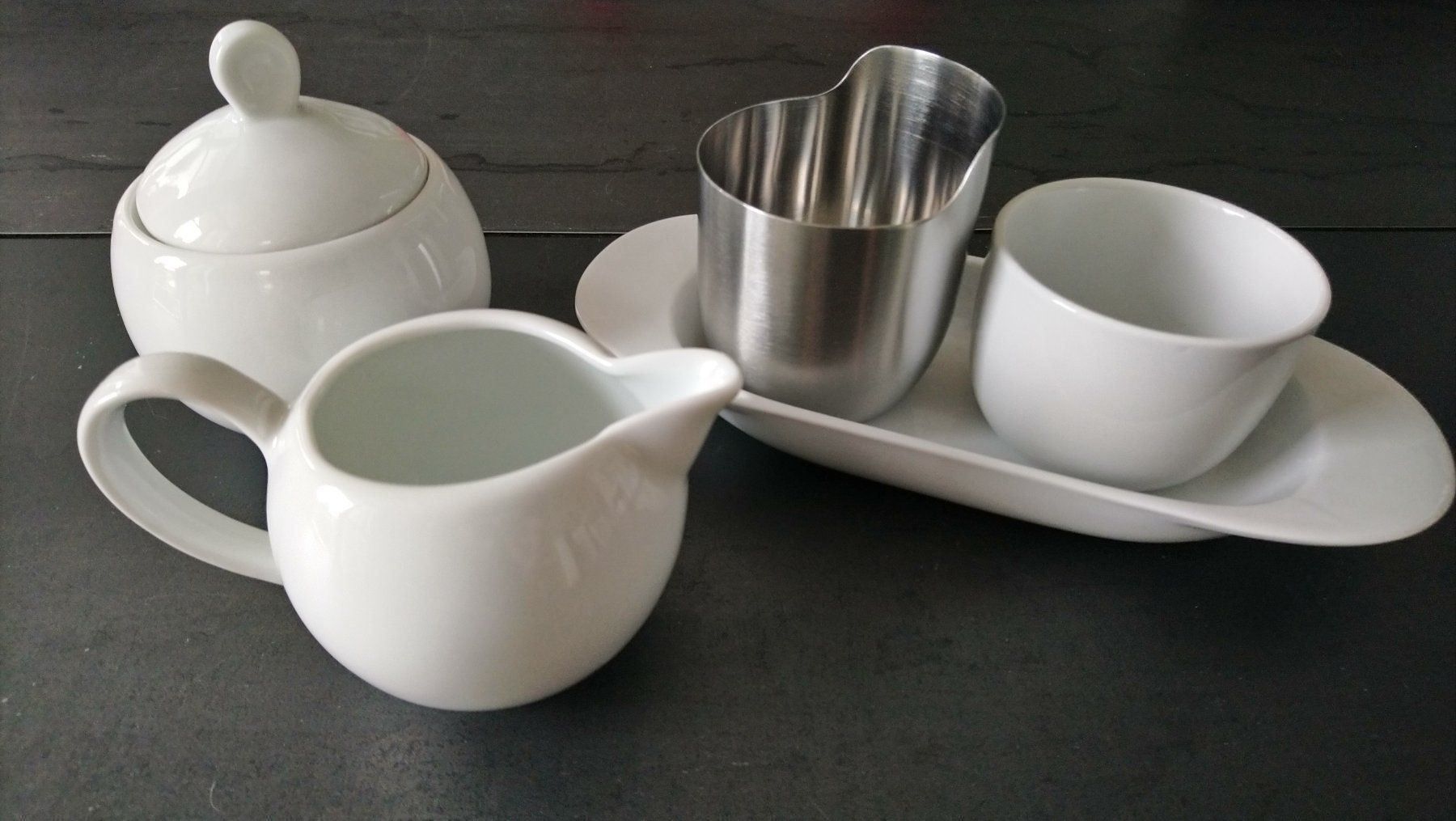 Ikea Set di piatti: Sauce-Zucker-Milch-Konfekt Set – Nuovo (secondo la descrizione) da Jonen venduto da h-blxgirl79 5