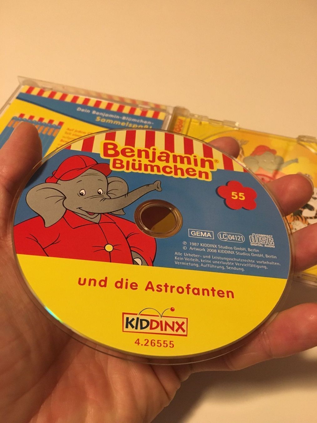 CD: CD - Benjamin Blümchen - Nr. 55 – Usato da Andwil SG venduto da Rainboli 6