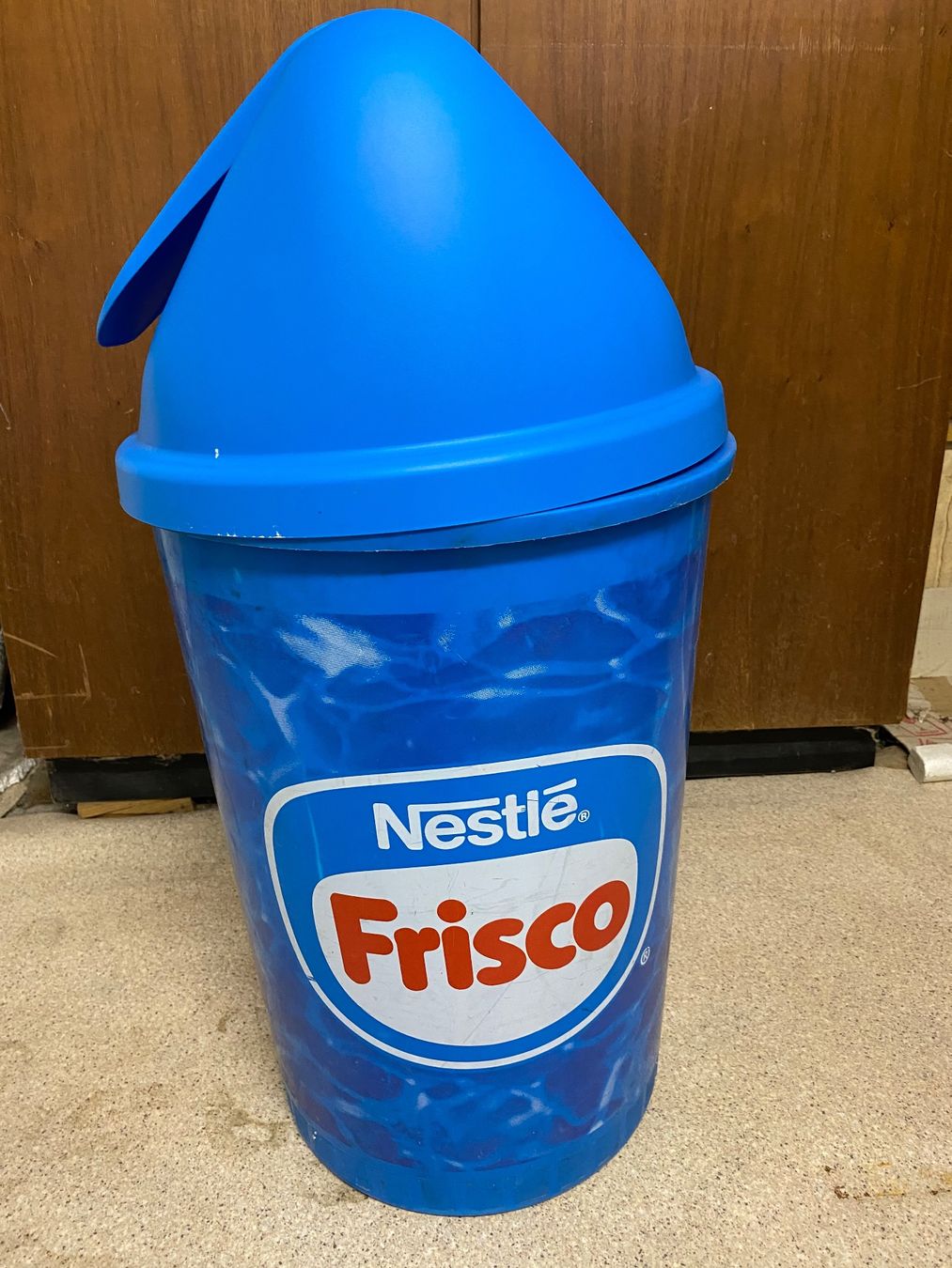 Cestini per rifiuti: Nestlé Frisco Abfalleimer – Usato da Eschlikon TG venduto da ArtRec
