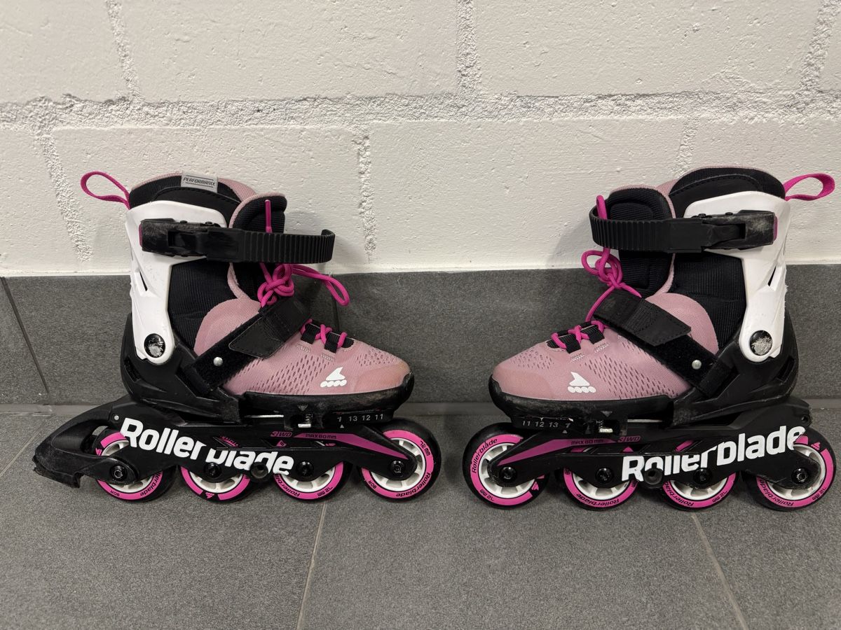 Pattini in linea & Pattini a rotelle: Rollerblade Inlineskates Mädchen, Grösse 28-32, Top Zustand – Usato da Inwil venduto da blue_ninja 2