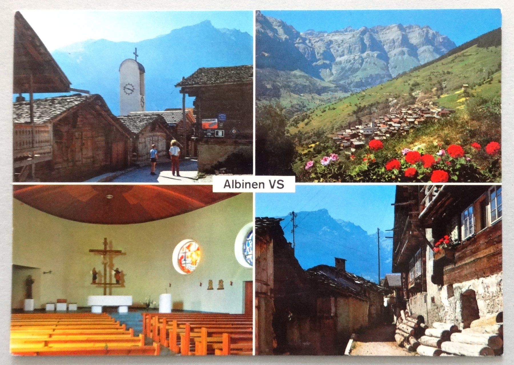 Cartoline postali: Albinen 1274 m – Usato da Fétigny venduto da Billy2miny
