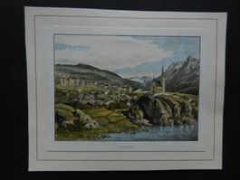 Scuol Schuls koloriert