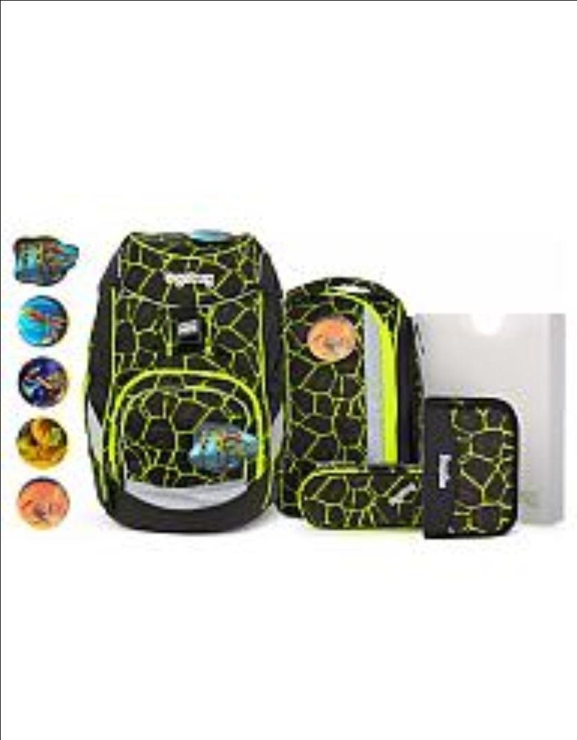 Ergobag Borse & Zaini: ERGOBAG Schultaschen-Set 6-tlg. LUMI Edition – Usato da Weinfelden venduto da Mihai_Alexandru 1