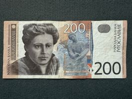 ***Belgrad 2001 - Jugoslawien !! - 200 Dinara