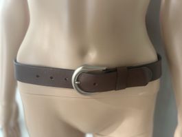 Carhartt Gürtel dunkelbraun silberne Schnalle neuwertig