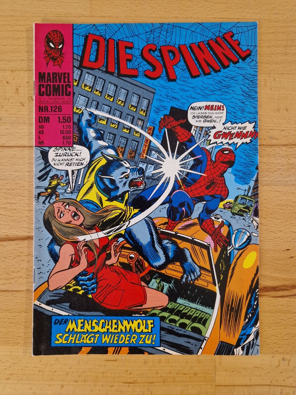 Fumetti: Die Spinne #125-129 – Usato da Biel/Bienne venduto da collector_comics 2