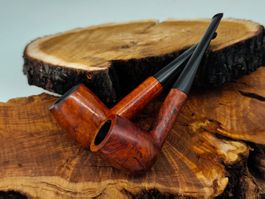 2 Pfeifen, Bruyère Holz der Marken Pol & Markenlos