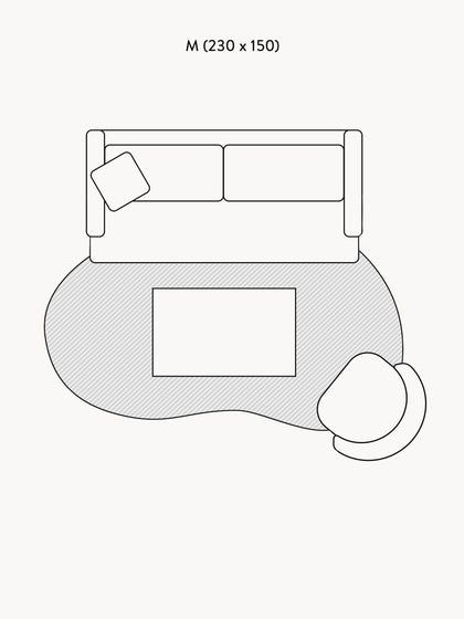 Westwing Tappeti: Handgetufteter Wollteppich Kadey organischer FormCHF 519-40% – Nuovo (secondo la descrizione) da Otelfingen venduto da Yvonne_Outlet 5