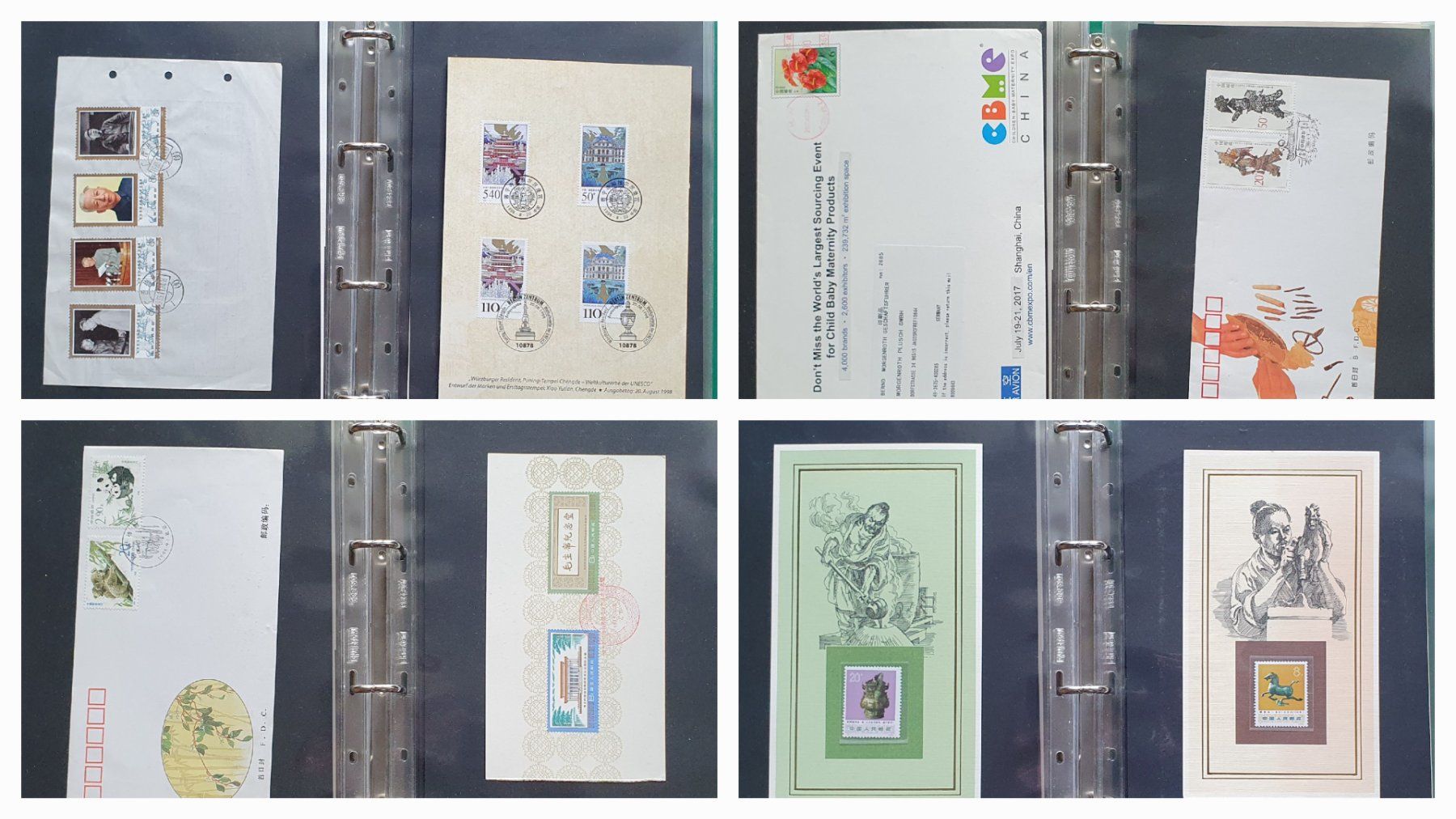 Tutti i francobolli: Album Briefe und Karten China – Usato da Kreuzlingen venduto da Rschweiz1 7