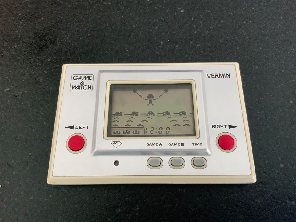 Nintendo Game & Watch Vermin 1980 Rare ! | Kaufen auf Ricardo