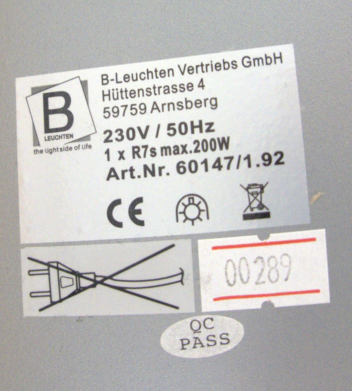 Lampes: Ständerleuchte  Deckenfluter von B-Leuchten – D'occasion à Rheinfelden par bigi0956 3