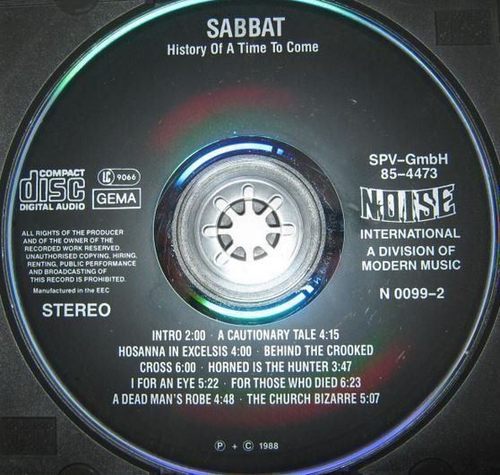 CD: Sabbat - History...(rar) – Usato da St-Cergue venduto da VeganWarrior 1