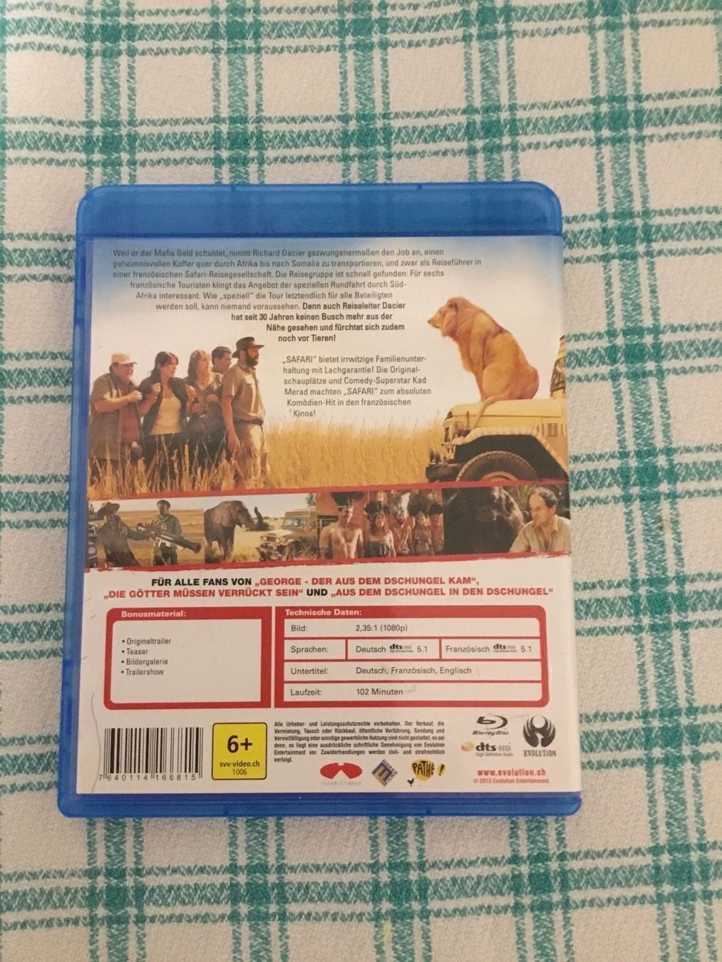 Tutti i DVDs: Safari Blu Ray – Nuovo (secondo la descrizione) da Blauen venduto da sternchen66 1