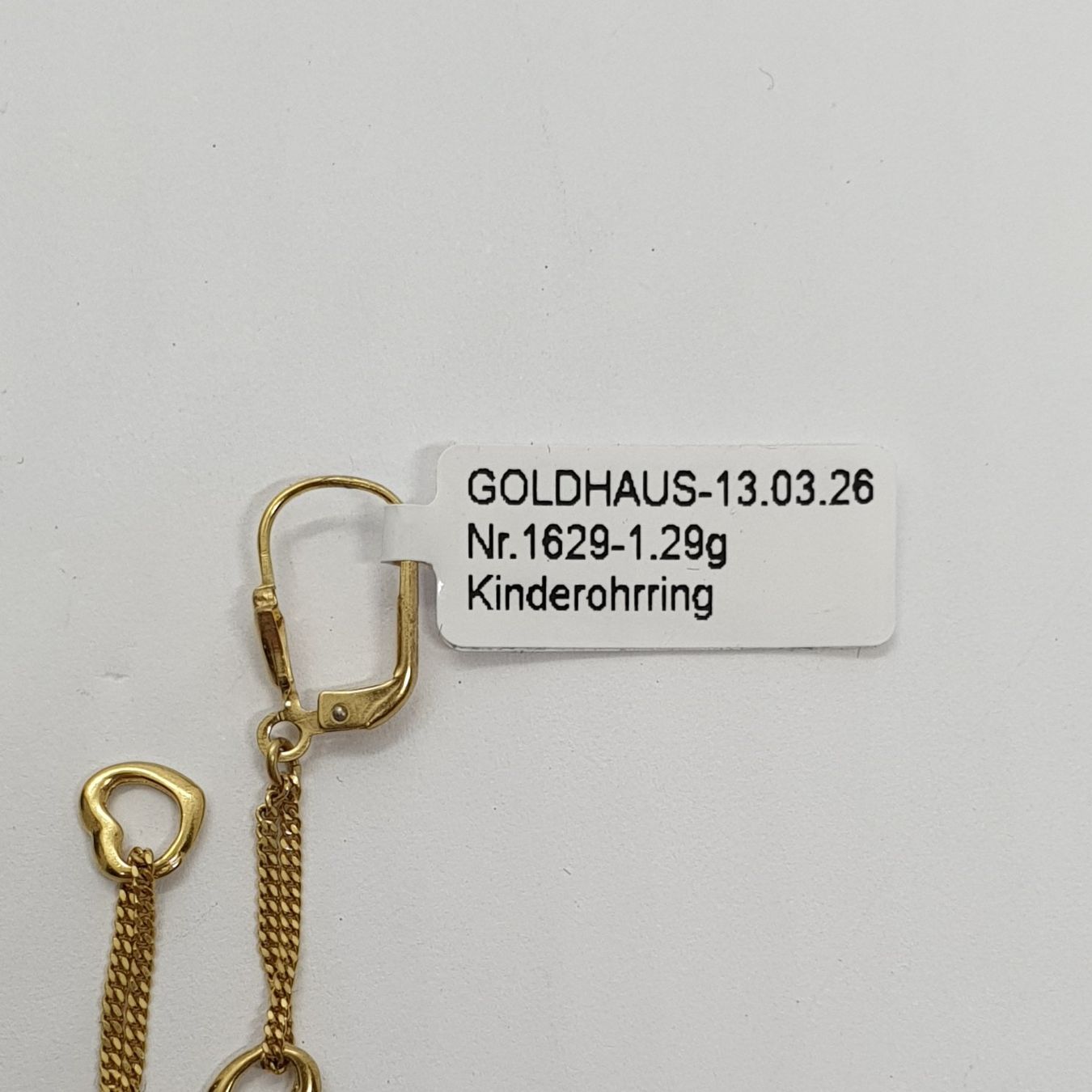 Orecchini pendenti & Orecchini a lobo: Echt 9K Gold - Ohrhänger – Usato da Luzern venduto da Goldhaus-Luzern 3