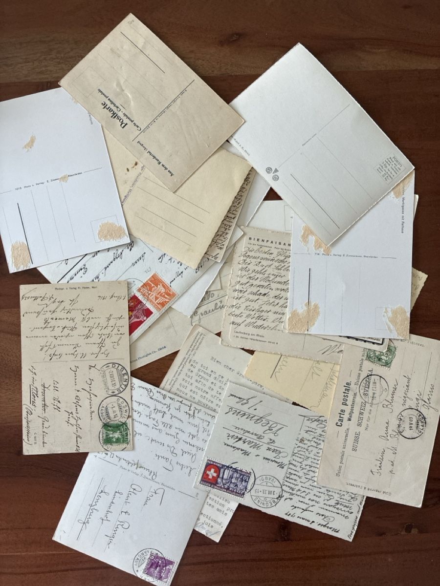 Cartoline postali: 50 Ansichtskarten diverse Kanton Aargau 2 – Usato da Oftringen venduto da Cla.vD.74 3