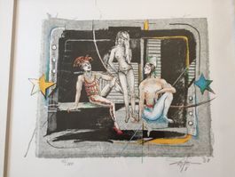 Rolf Knie, Lithographie