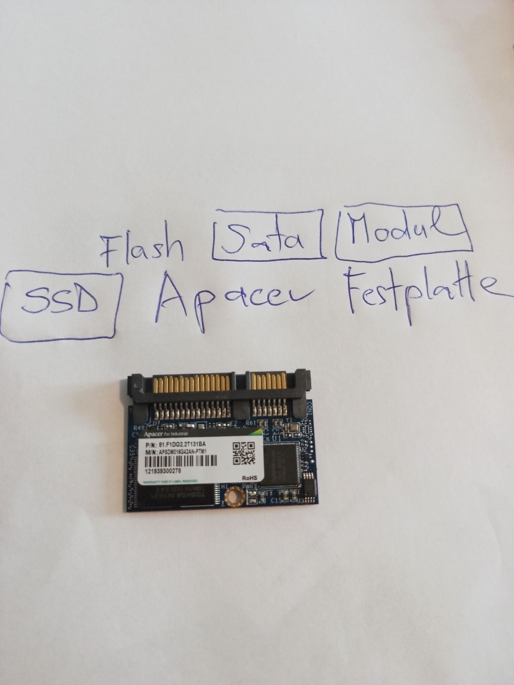 Schede di memoria: Sata SSD speicher 16 giga – Nuovo (secondo la descrizione) da wila venduto da audi48 1