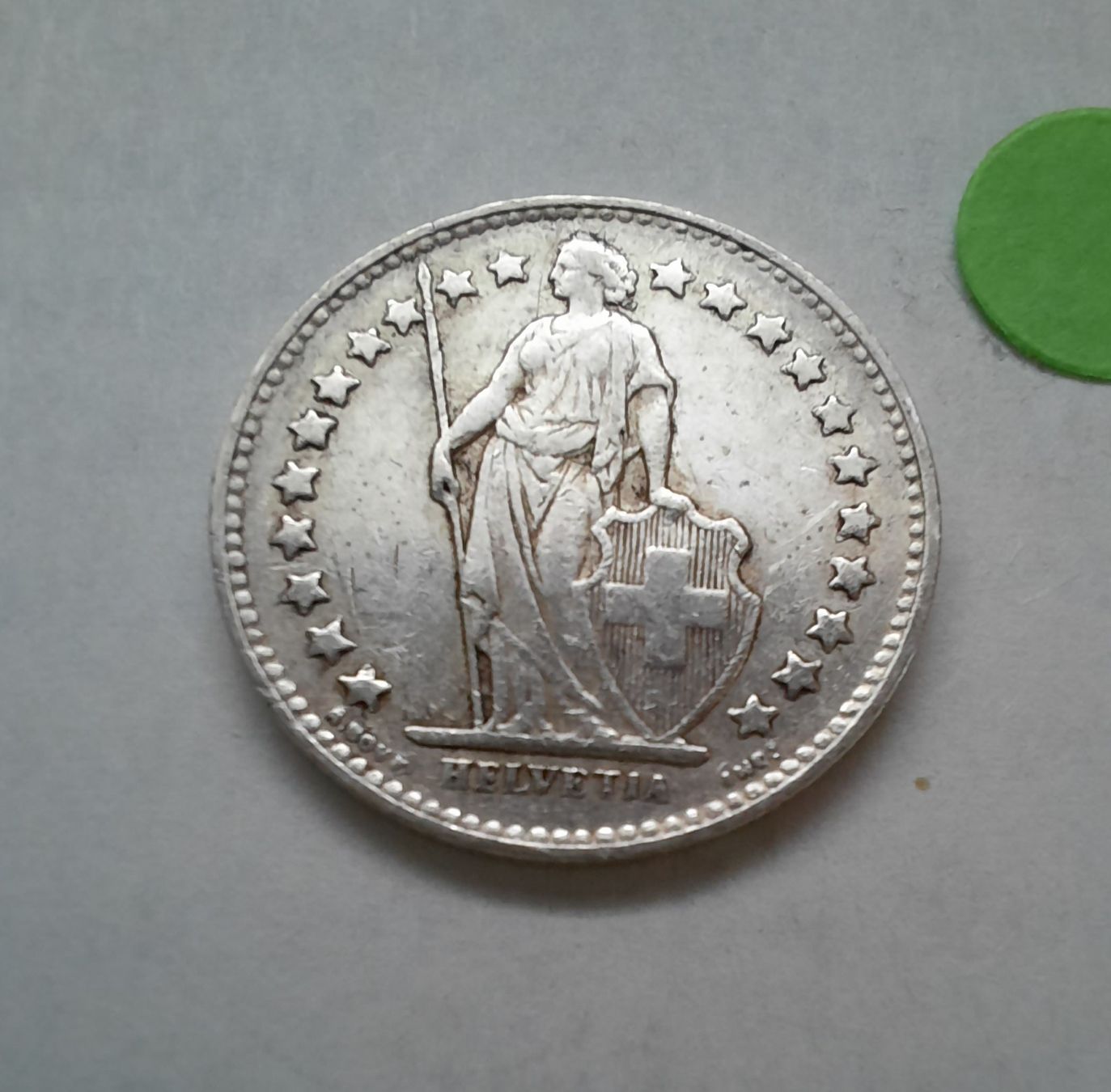 Tutti le monete: 1/2 Franken Silber 1945 – Usato da Bremgarten AG venduto da cec_5nzz 1